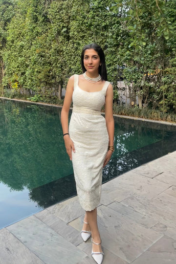 Lily Ivory Dress