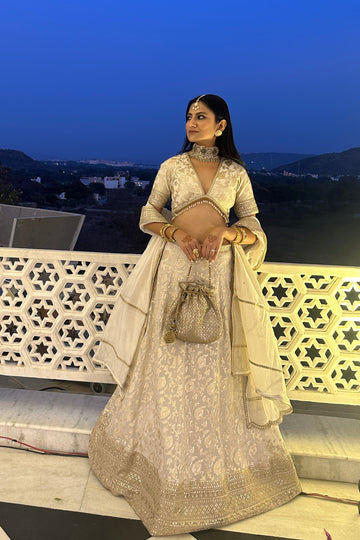 Noor Ivory Lehenga